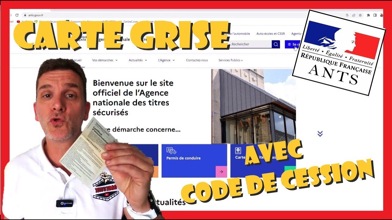 obtenez votre carte grise en ligne facilement grâce aux services de l'ants. simplifiez vos démarches administratives pour l'immatriculation de votre véhicule et bénéficiez d'un processus rapide et sécurisé.